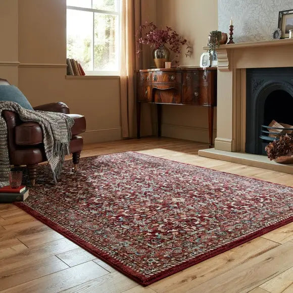 Sandford Vintage Patterned Rug Dunelm