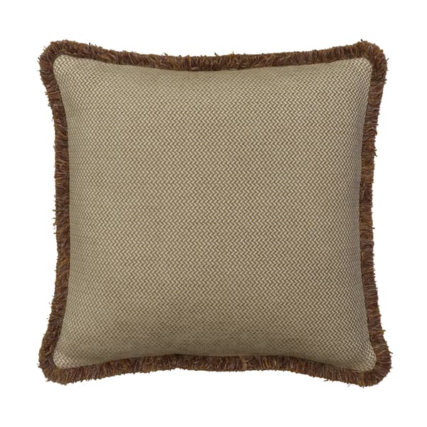 Sanremo Almond, Sustainable Feather, Cushion Sophie Paterson With Trim/Fringe & Cotton Blend & Linen & Linen Blend & Viscose Blend Pla Andrew Martin