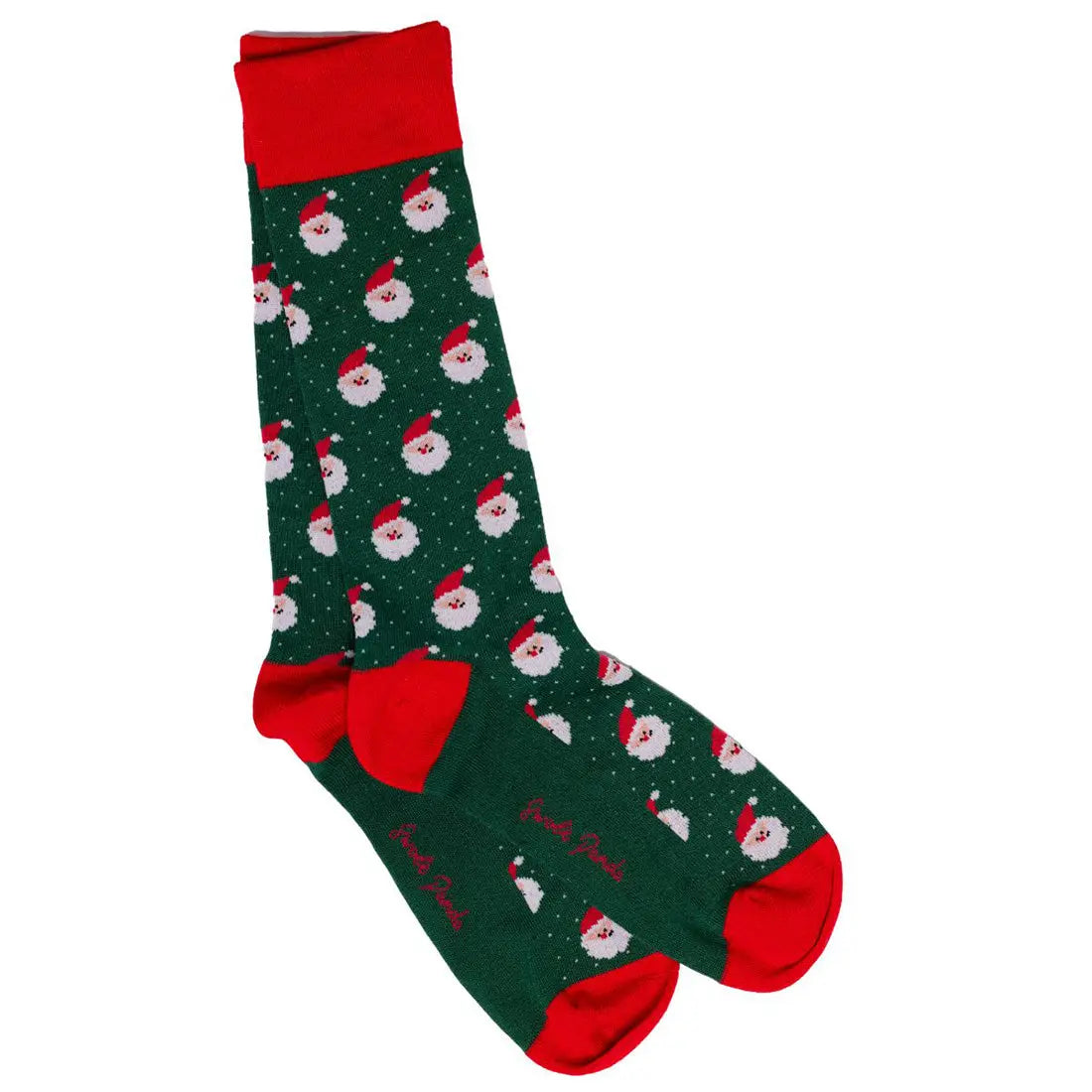 Santa Claus Bamboo Socks Swole Panda