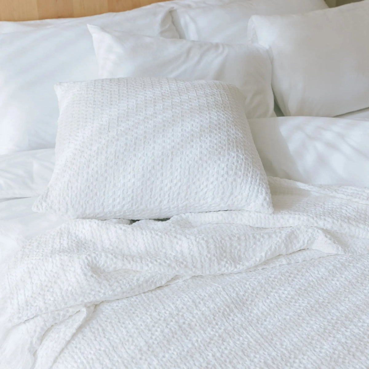 Santa Luzia Waffle Bedspreads Torres Novas UK