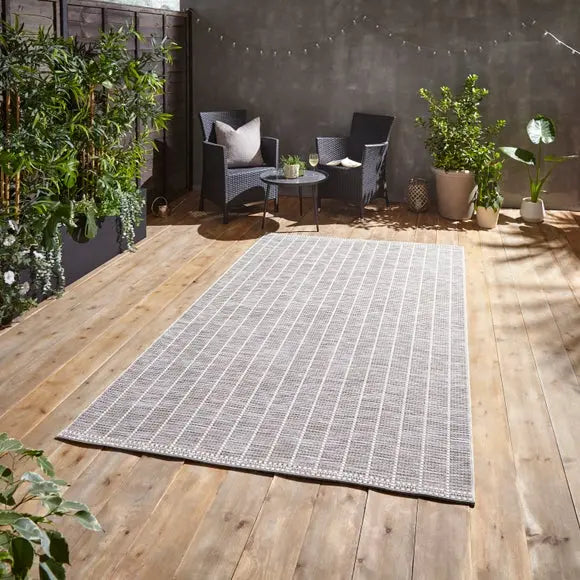 Santa Monica A041 Indoor Outdoor Rug Dunelm