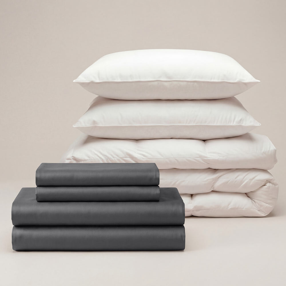Sateen Move-In Bedding Set bedable