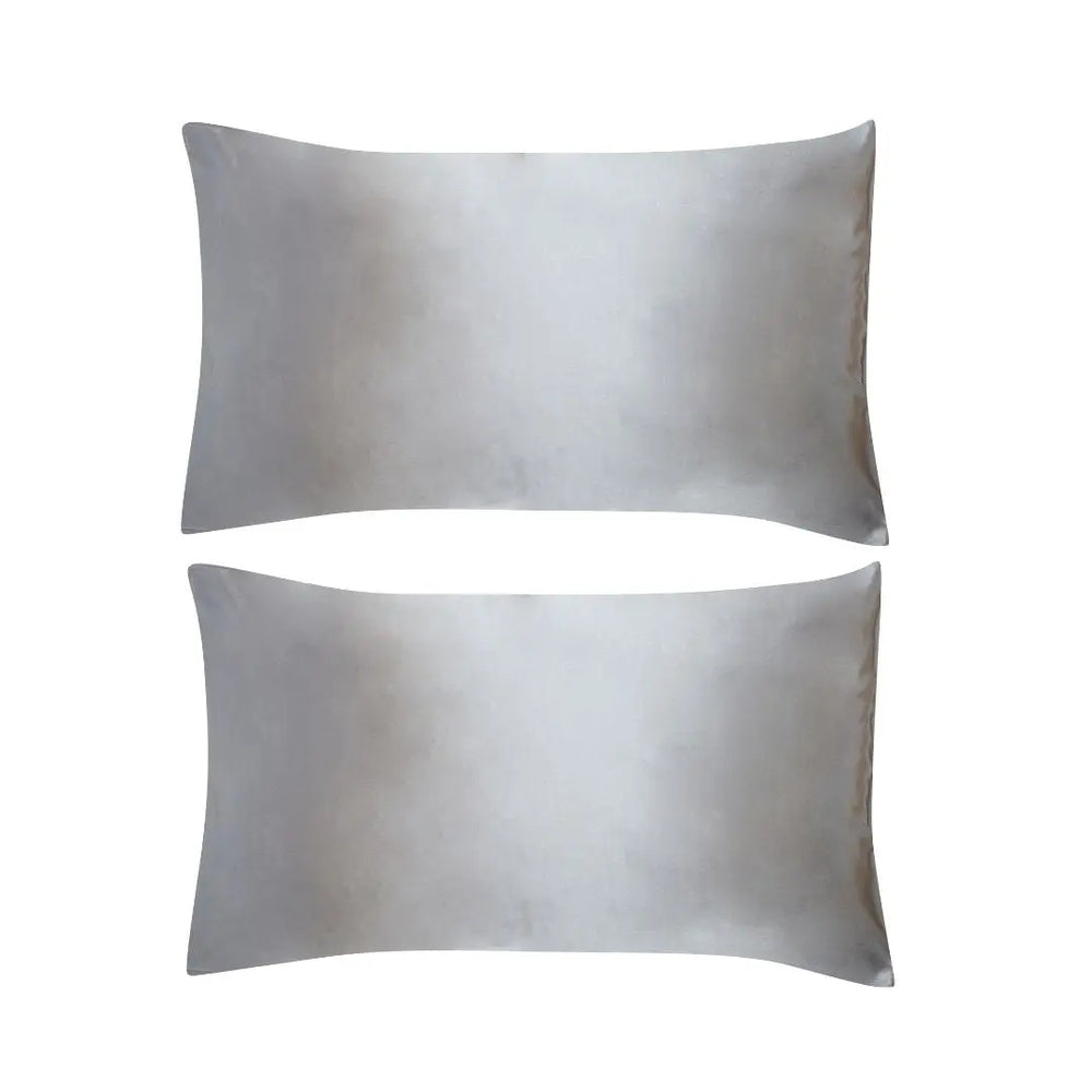 Satin Pillowcases - Grey SMUG