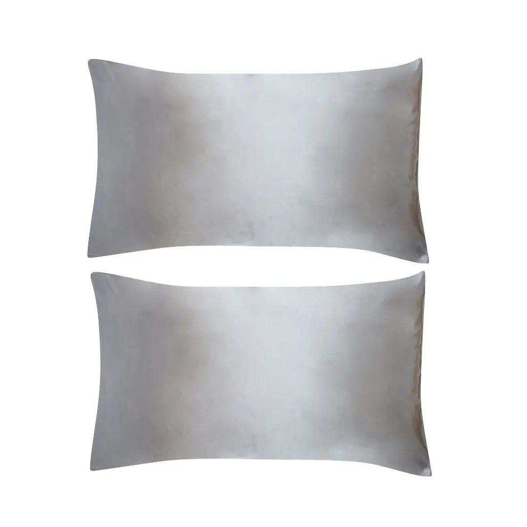 Satin Pillowcases - Grey SMUG