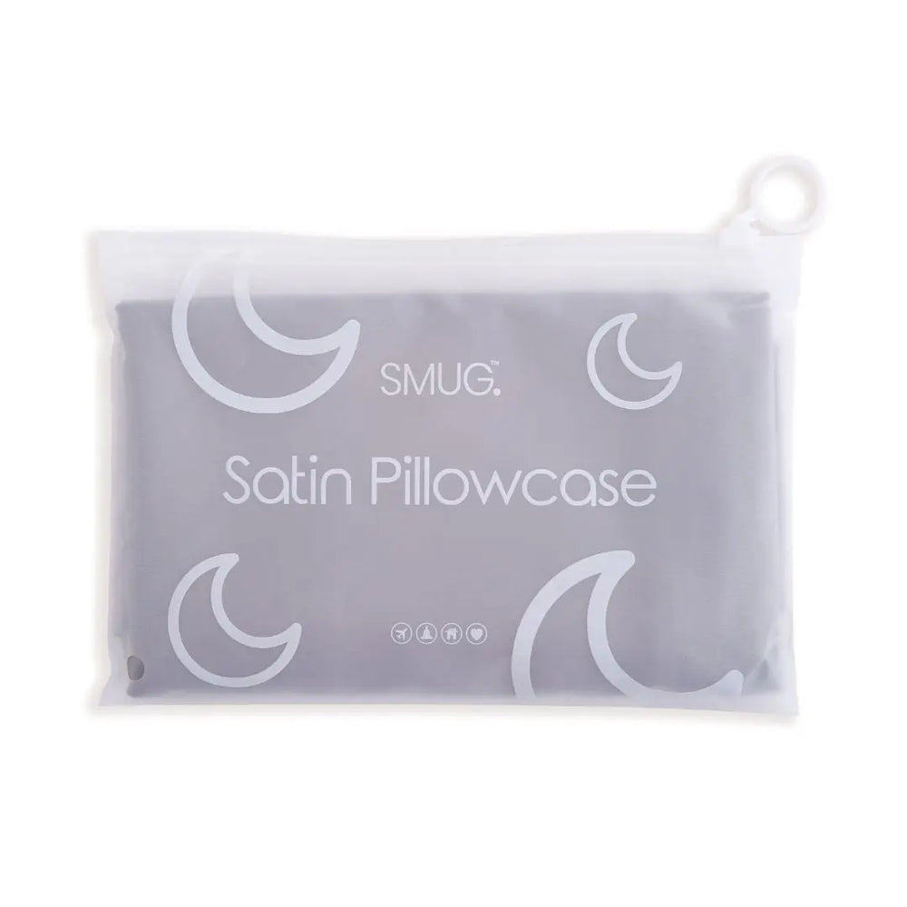 Satin Pillowcases - Grey SMUG