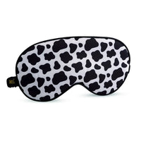 Satin Sleep Mask - Cow Print SMUG
