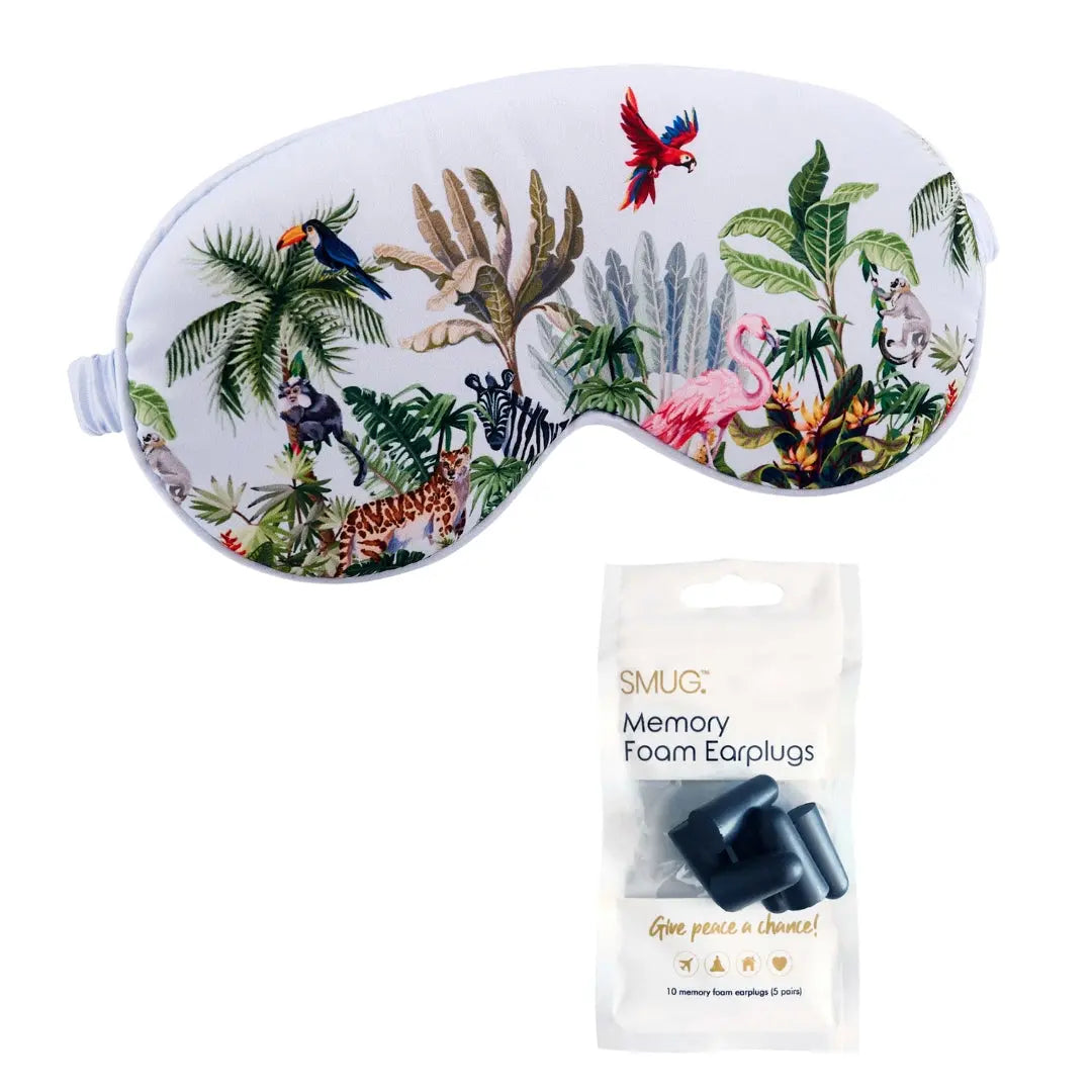Jungle Satin Sleep Mask – Myza