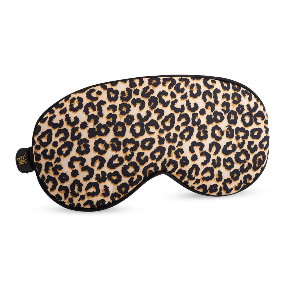 Satin Sleep Mask - Leopard Print SMUG
