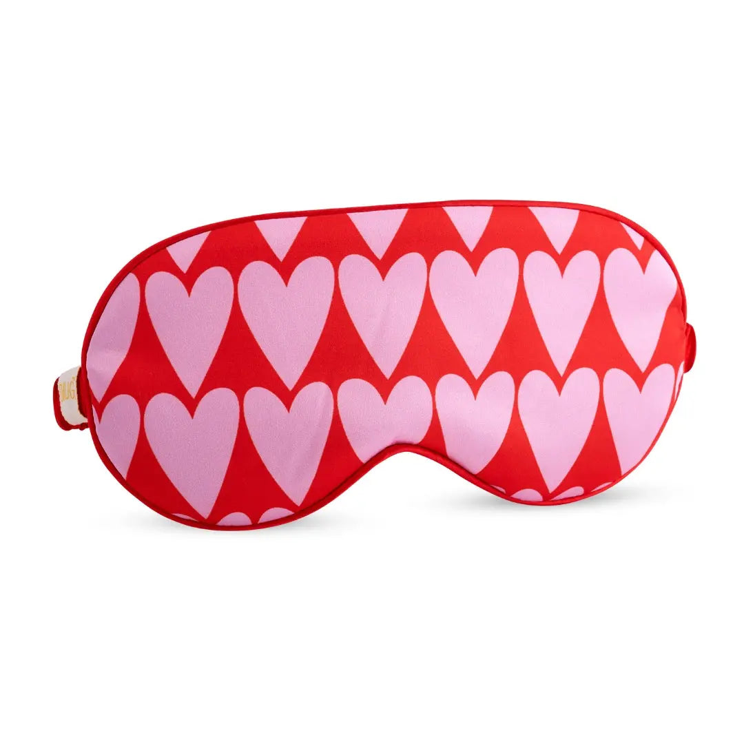 Satin Sleep Mask - Longheart Print SMUG