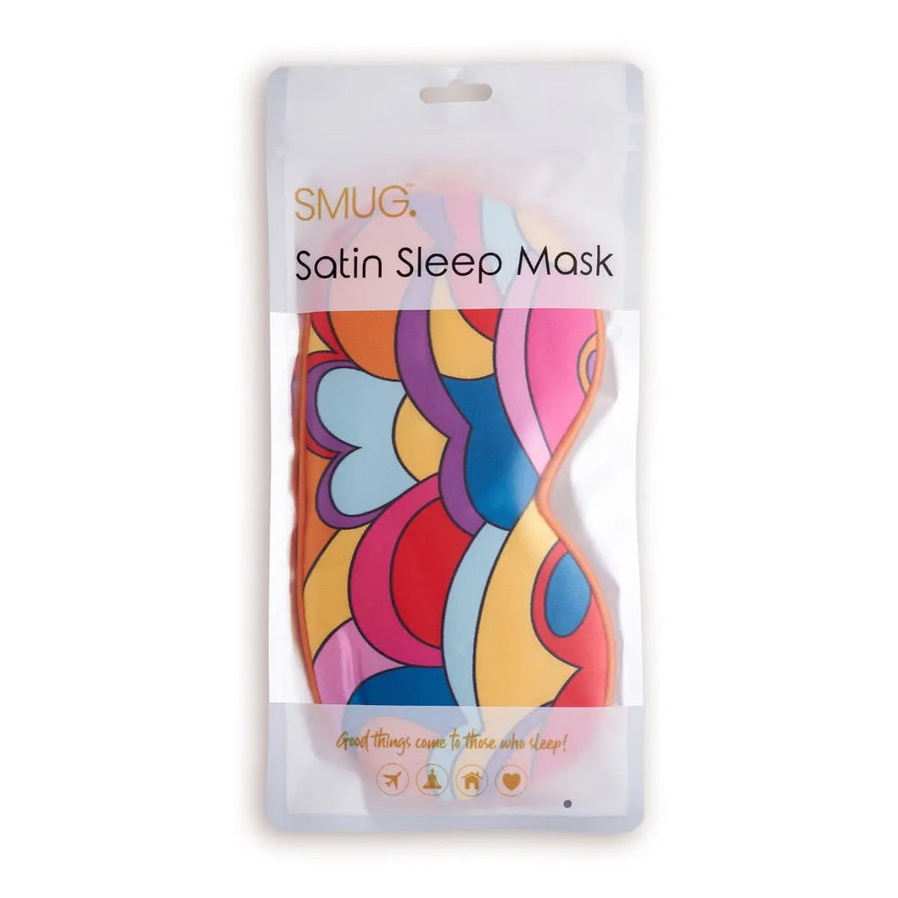 Satin Sleep Mask - Lucy in the Sky Print SMUG