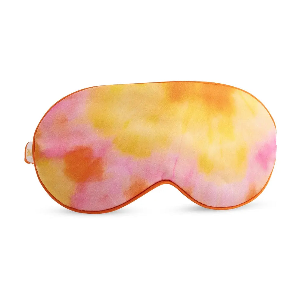 Satin Sleep Mask - Orange Tie Dye SMUG