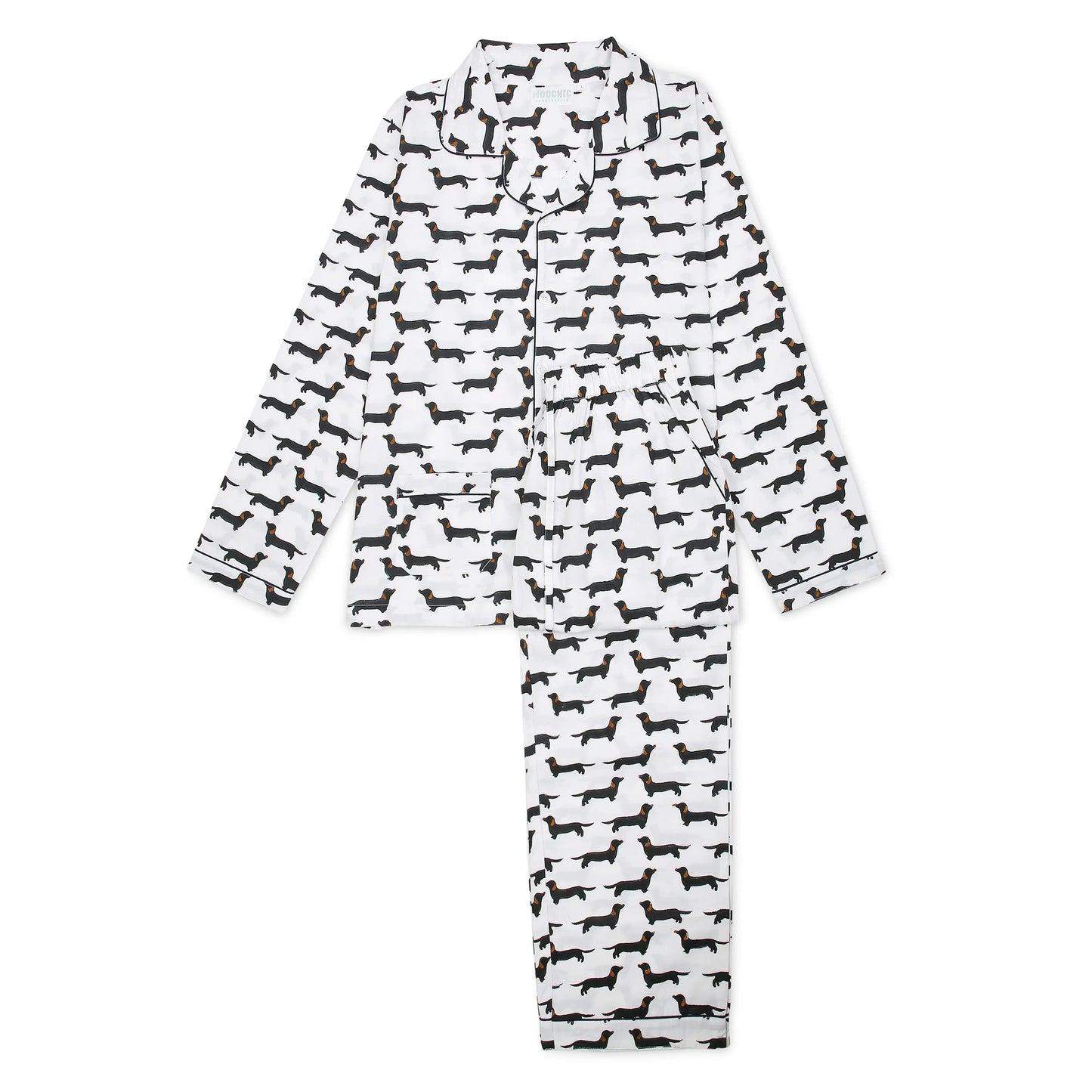 Sausage Dog Women's Pyjama Trouser Set Moochic