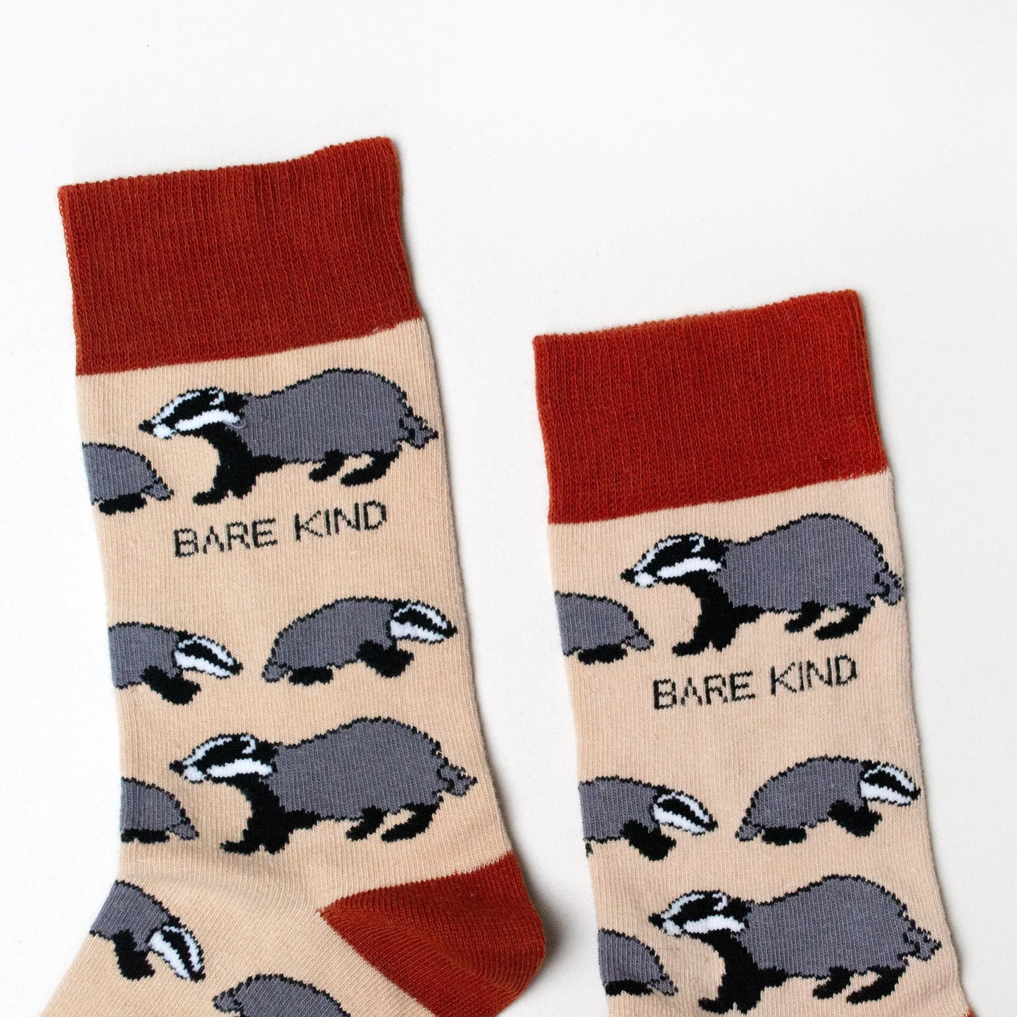 Save the Badgers Bamboo Socks Bare Kind