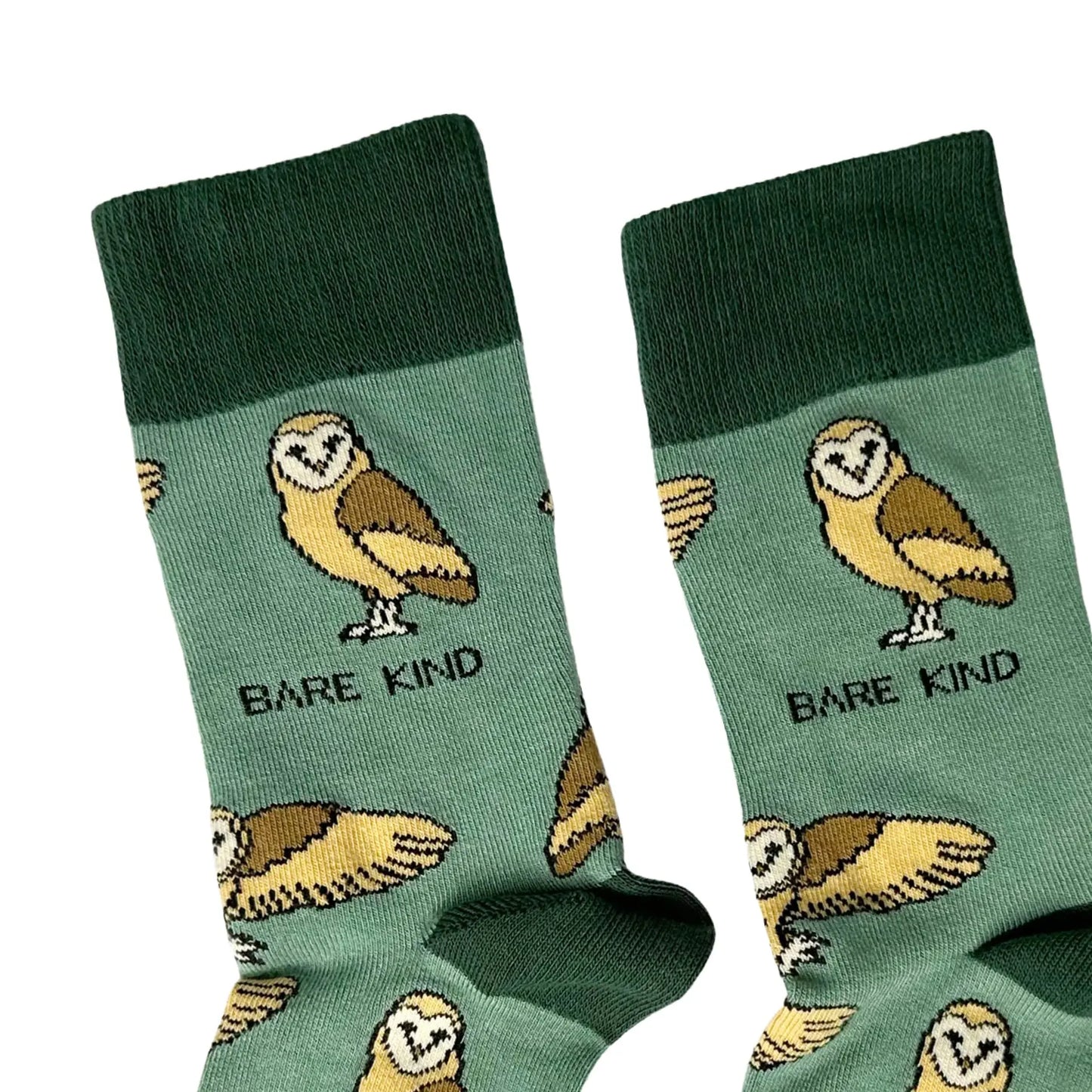 Save the Barn Owls Bamboo Socks Bare Kind