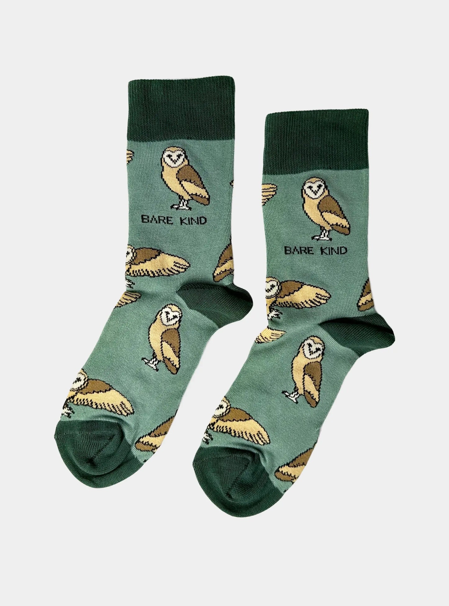 Save the Barn Owls Bamboo Socks Bare Kind