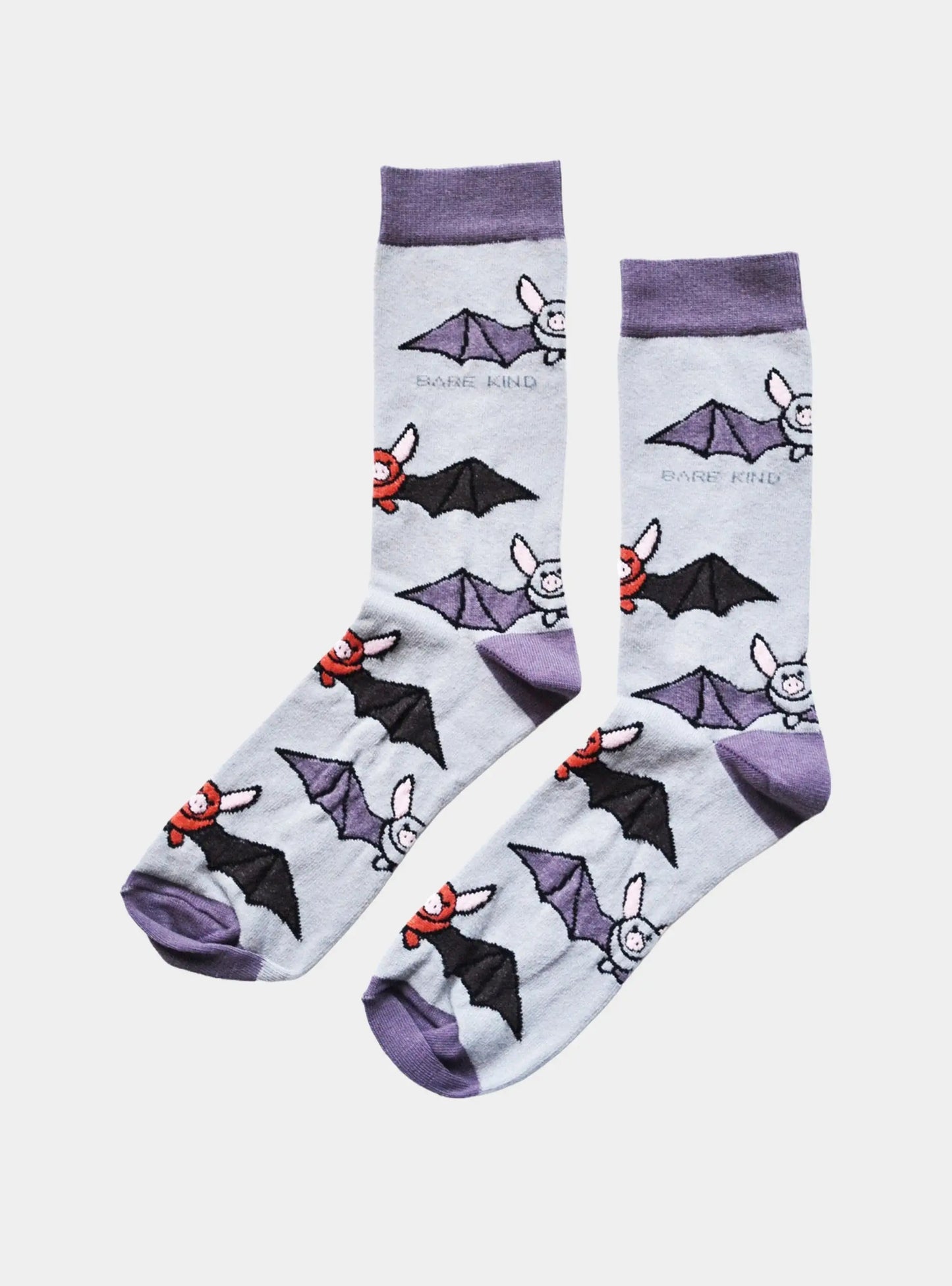 Save the Bats Bamboo Socks Bare Kind