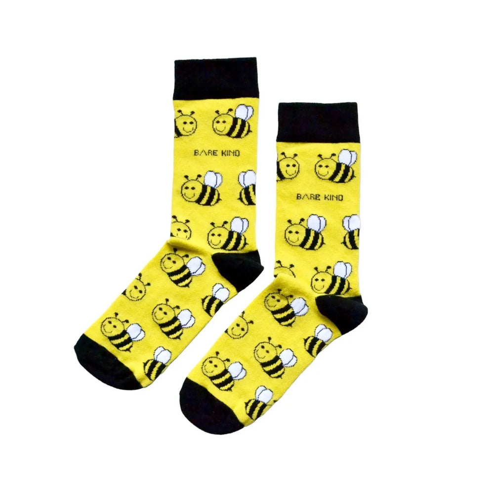 Save the Bees Bamboo Socks Bare Kind