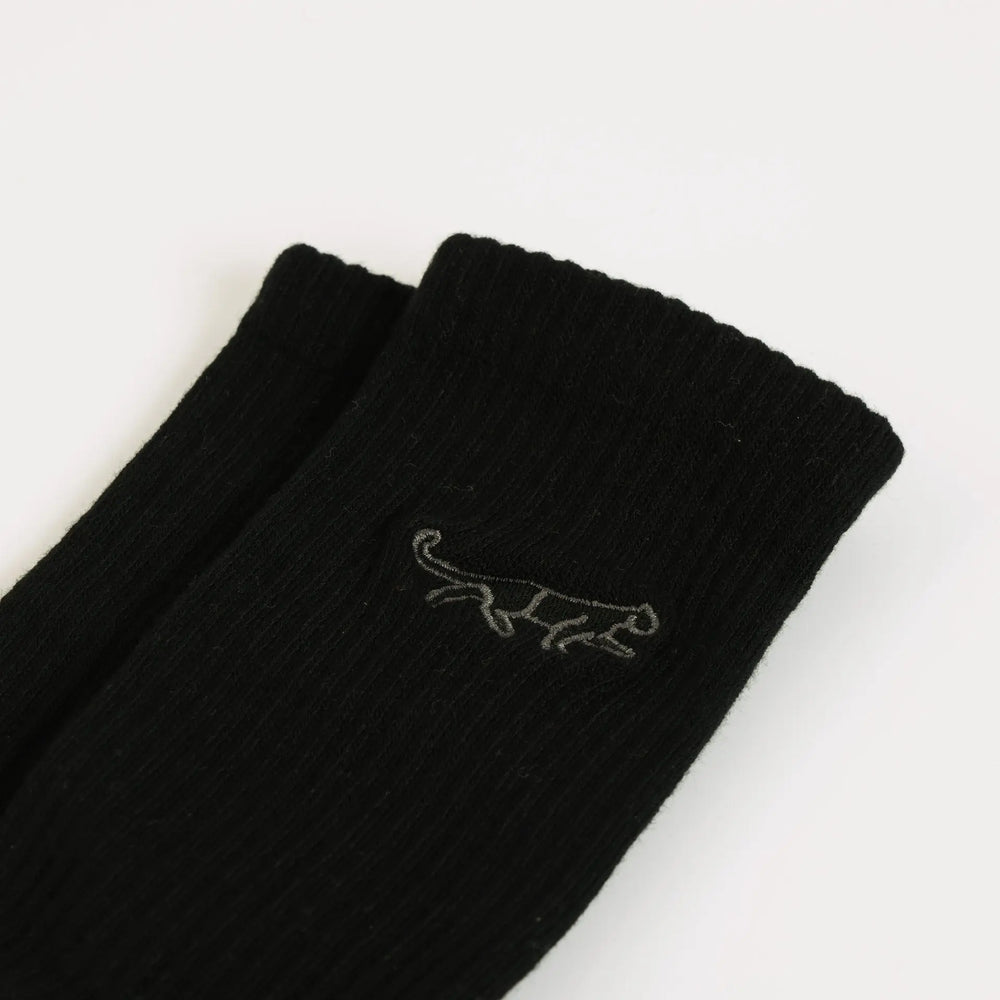 Save the Black Panthers Ribbed Bamboo Socks Bare Kind