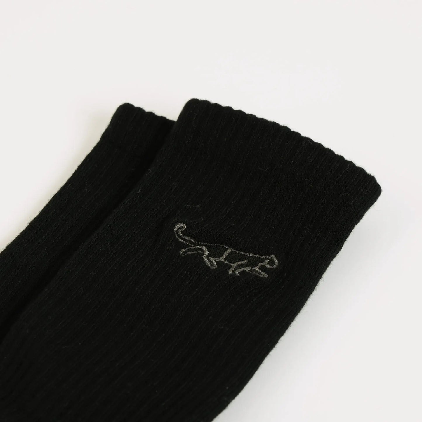 Save the Black Panthers Ribbed Bamboo Socks Bare Kind