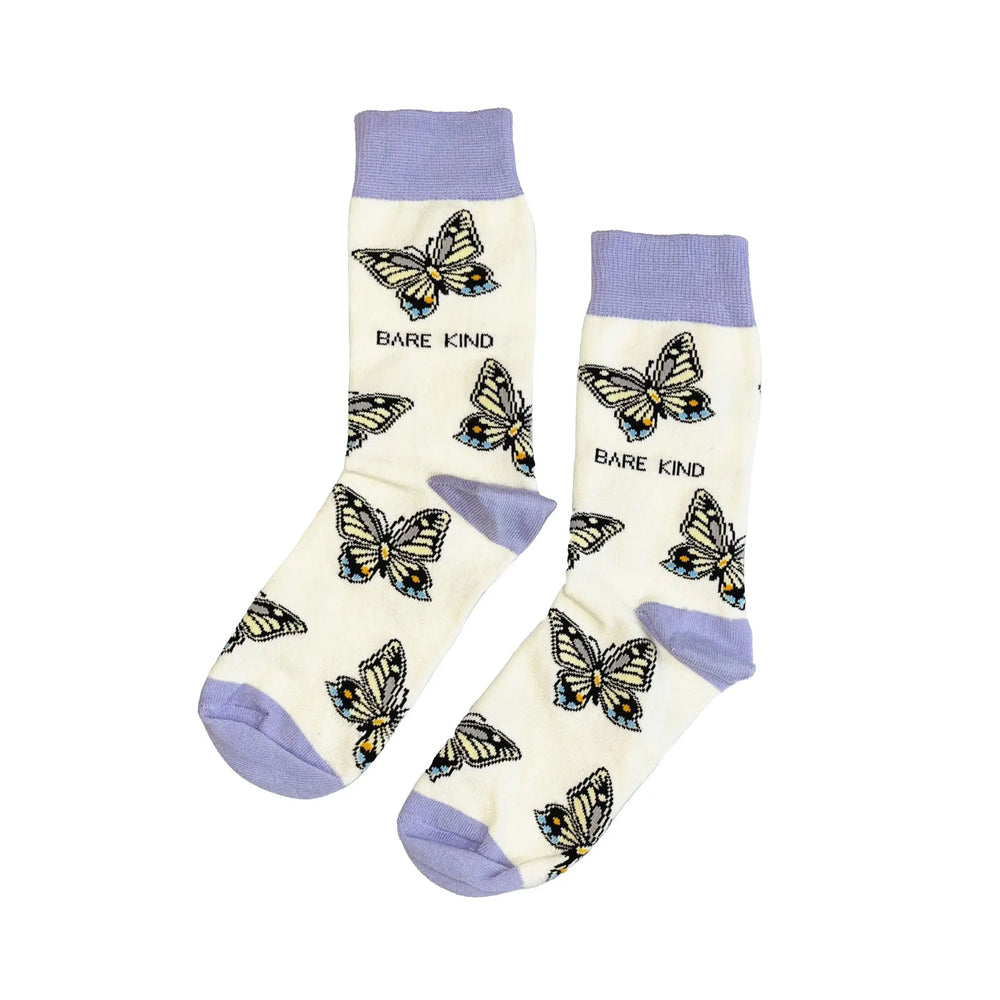 Save the Butterflies Bamboo Socks Bare Kind