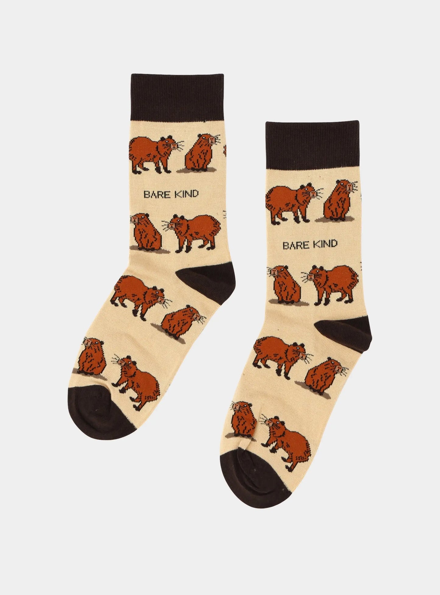 Save the Capybara Bamboo Socks Bare Kind