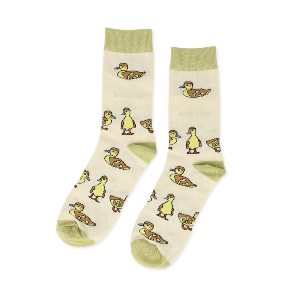 Save the Ducklings Bamboo Socks Bare Kind