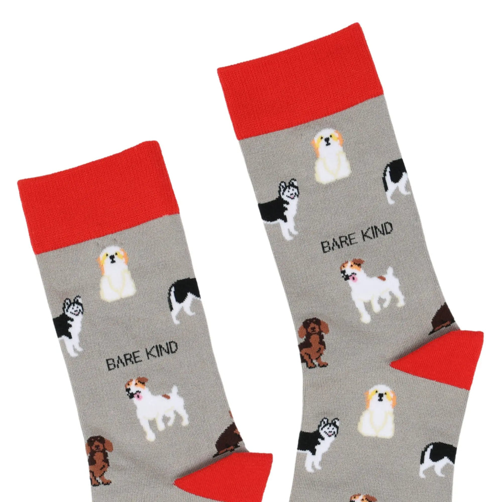 Save the Grey Dog Bamboo Socks Bare Kind