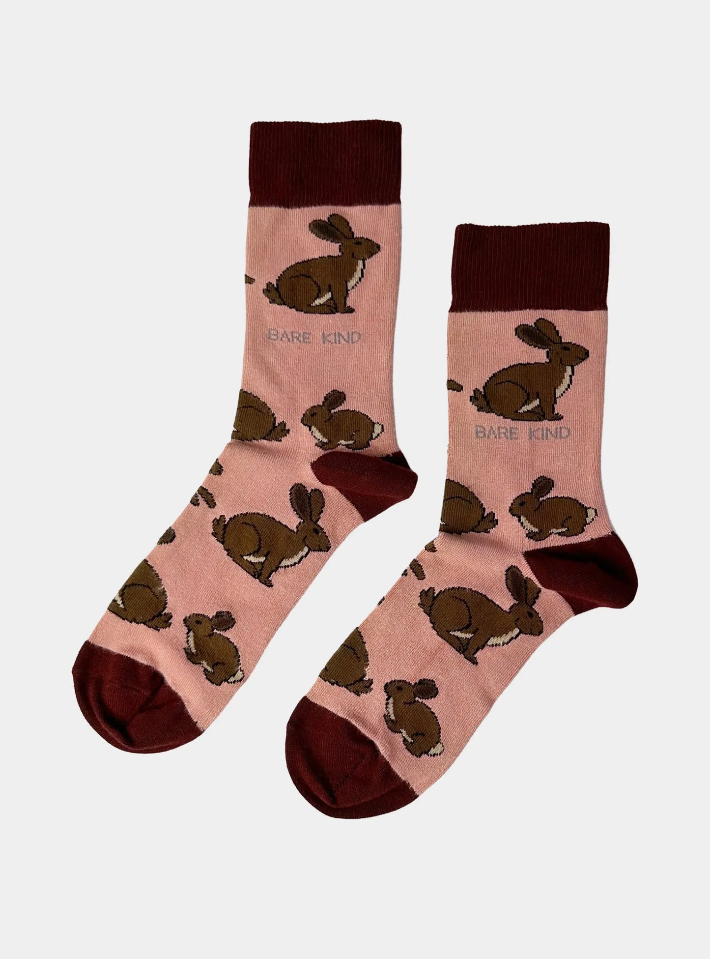 Save the Hares Bamboo Socks Bare Kind