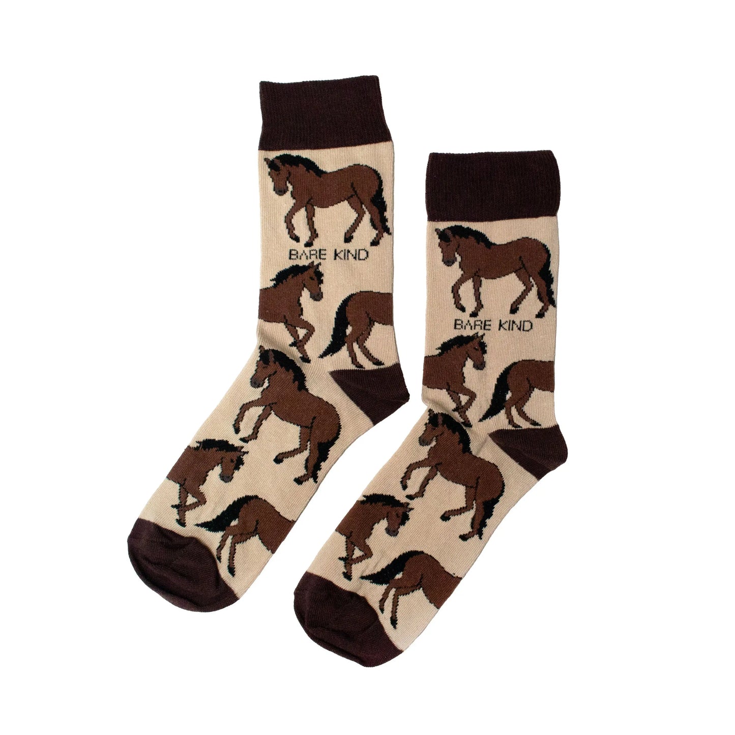 Save the Horses Bamboo Socks Bare Kind