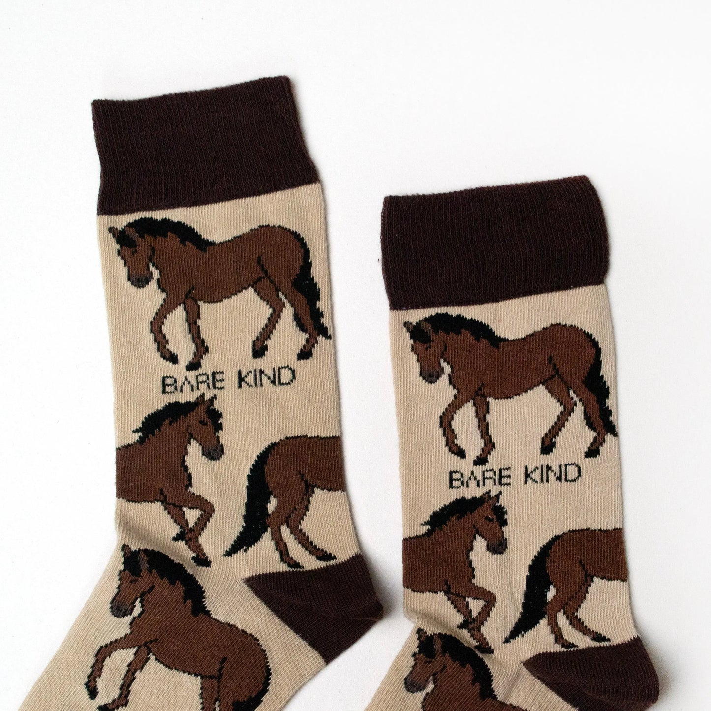Save the Horses Bamboo Socks Bare Kind