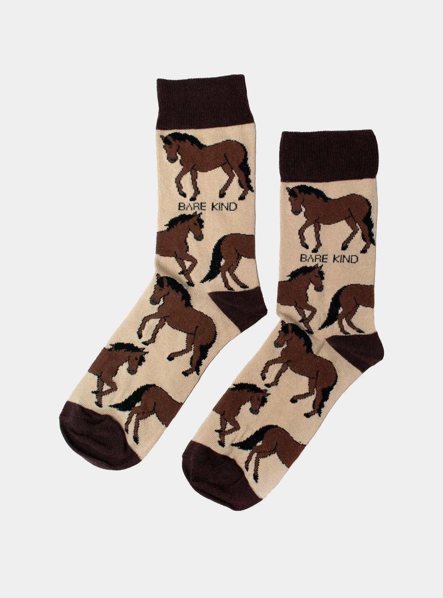 Save the Horses Bamboo Socks Bare Kind