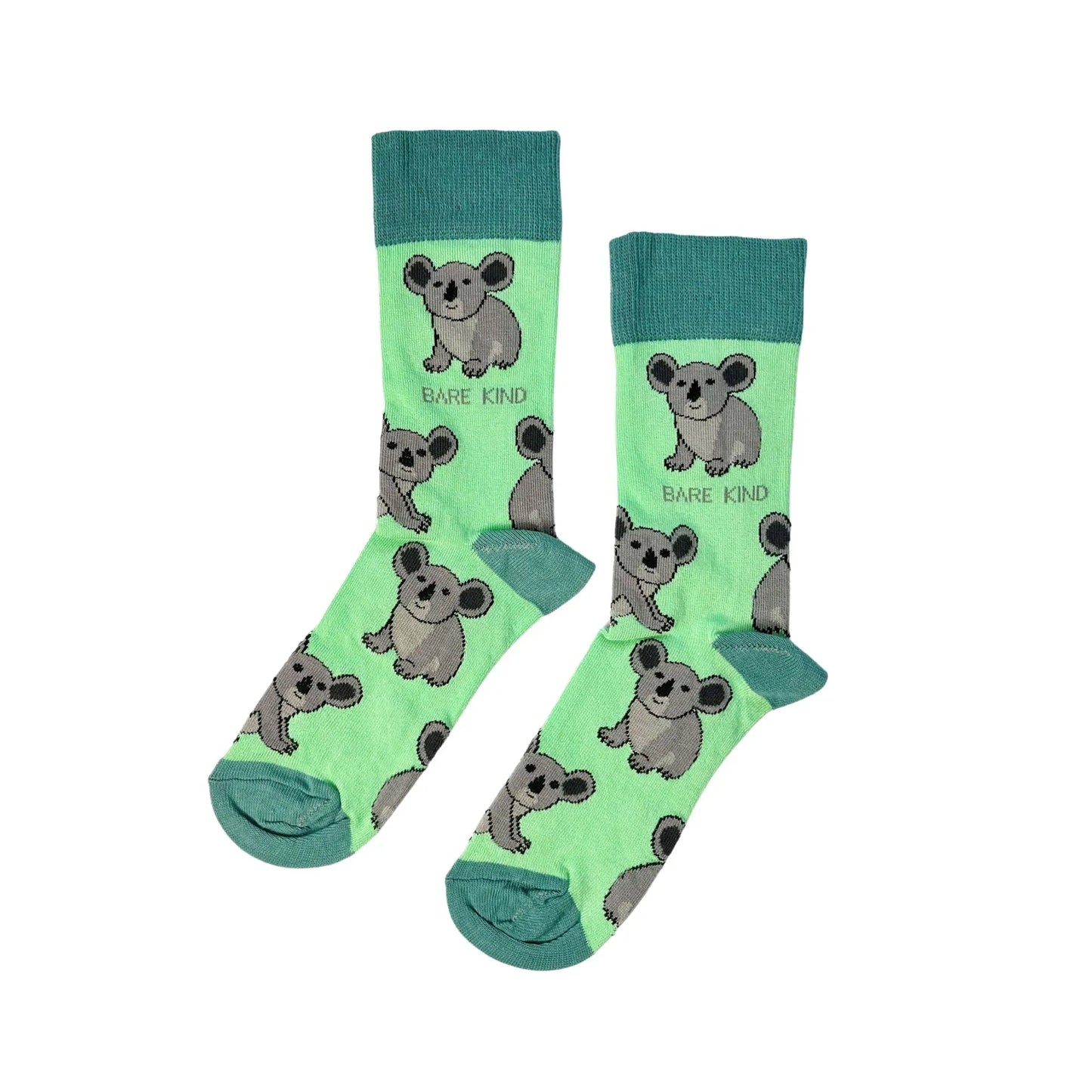 Save the Koalas Bamboo Socks Bare Kind