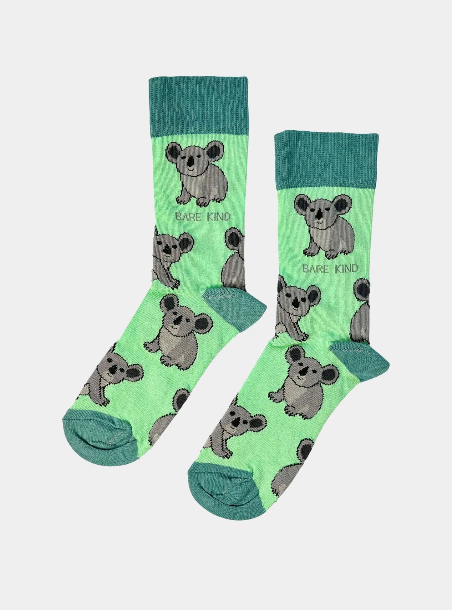 Save the Koalas Bamboo Socks Bare Kind