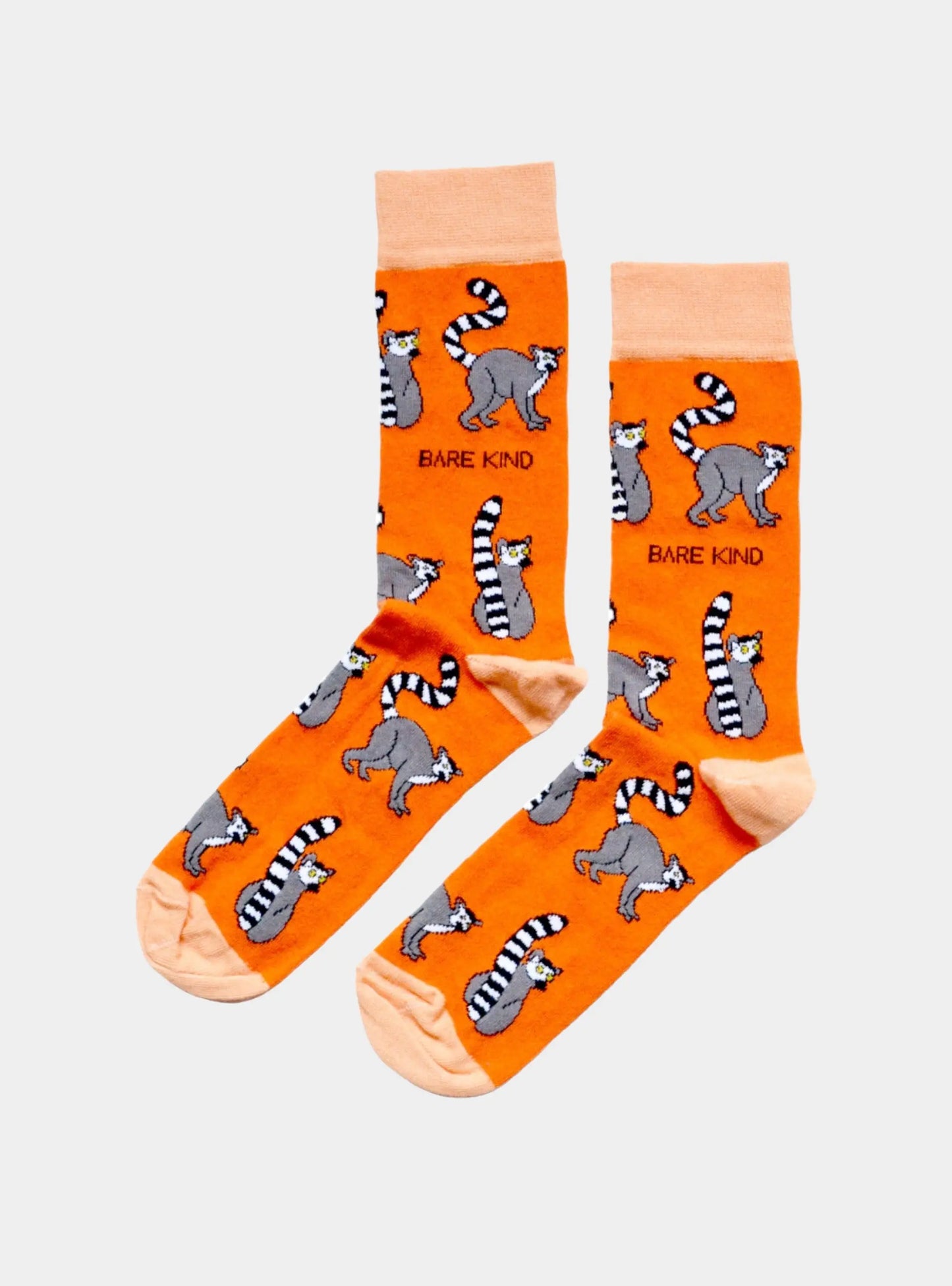 Save the Lemurs Bamboo Socks Bare Kind