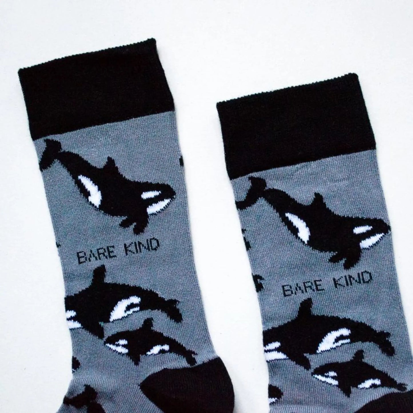 Save the Orcas Bamboo Socks Bare Kind