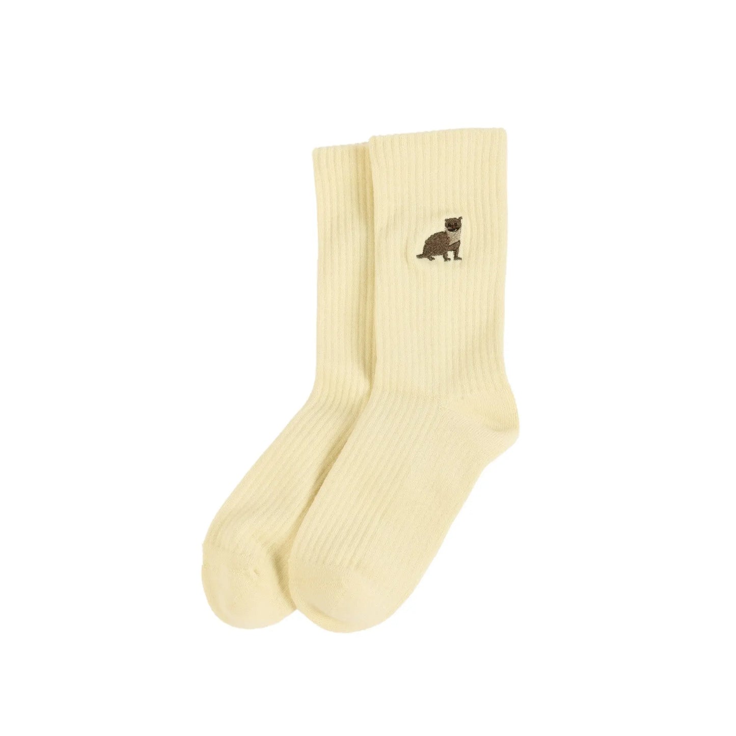 Save the Otter Ribbed Bamboo Socks Bare Kind