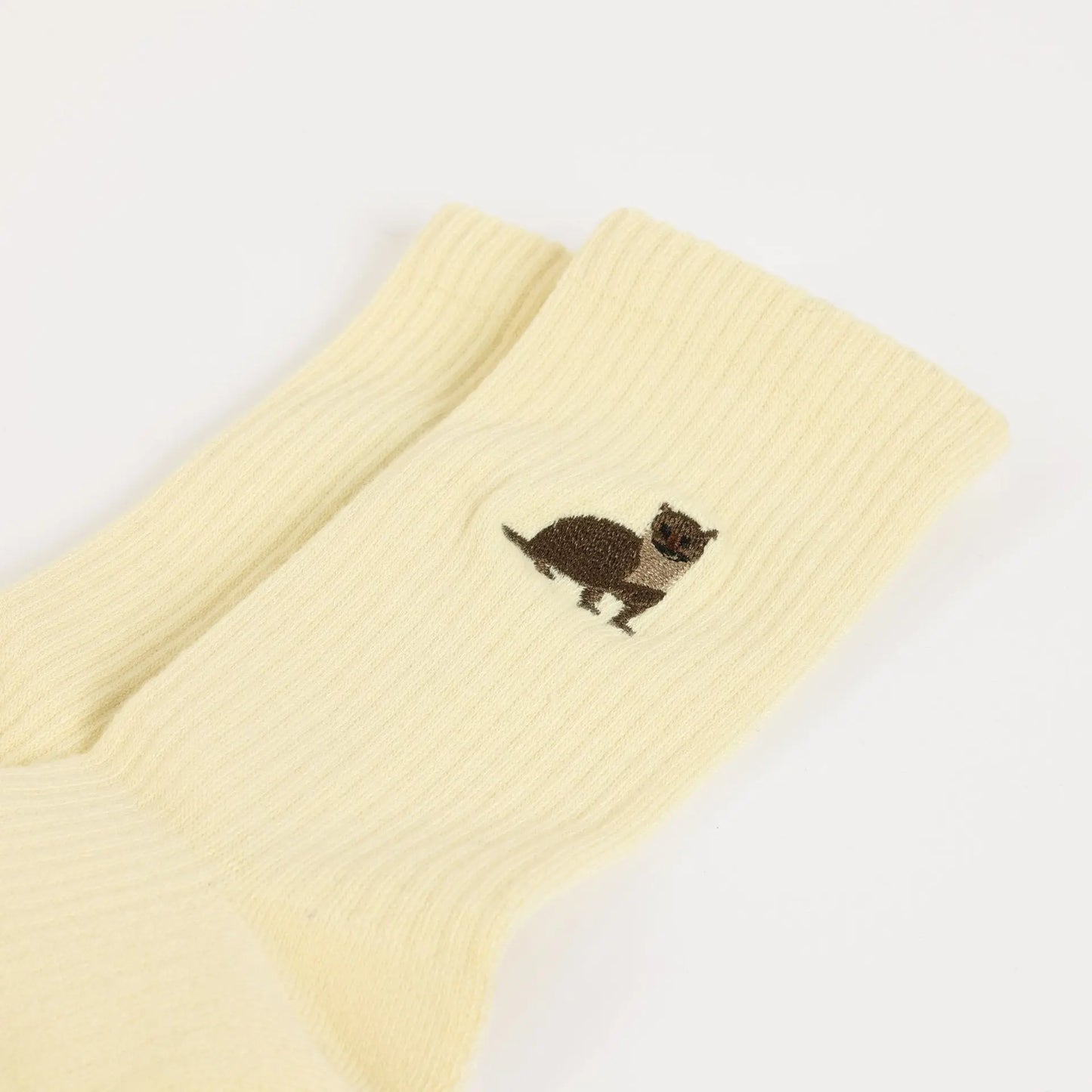 Save the Otter Ribbed Bamboo Socks Bare Kind