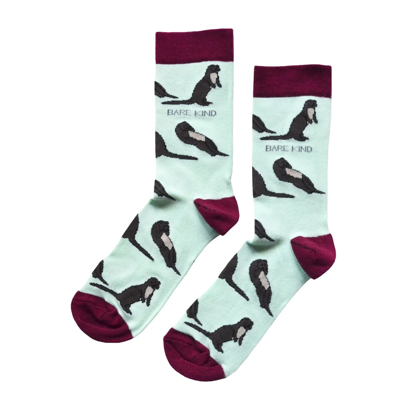 Save the Otters Bamboo Socks Bare Kind