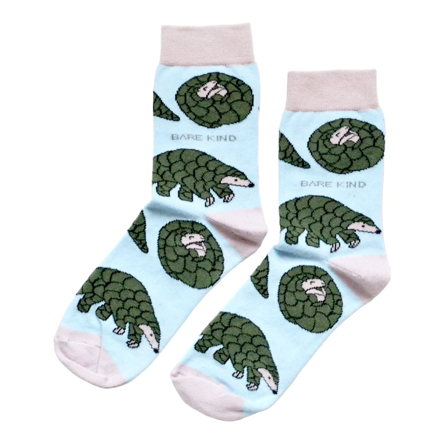 Save the Pangolins Bamboo Socks Bare Kind