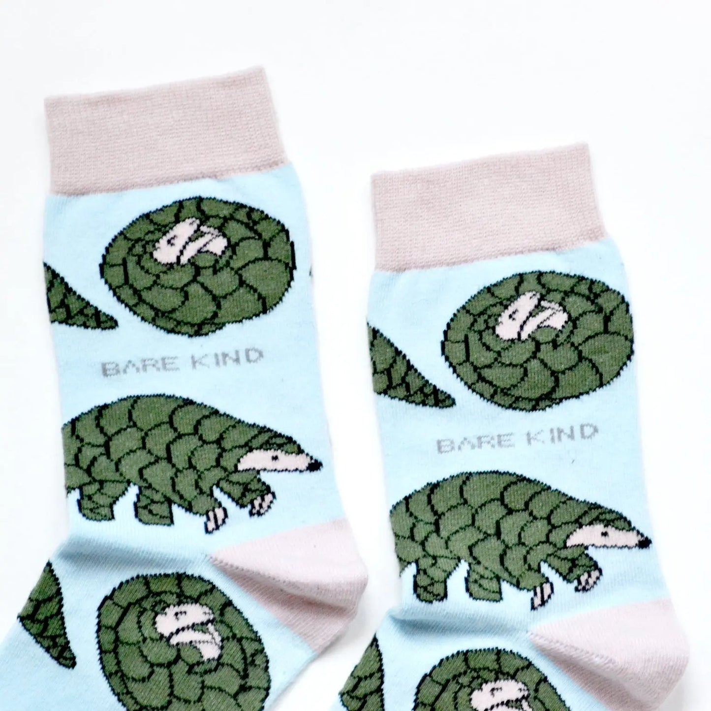 Save the Pangolins Bamboo Socks Bare Kind