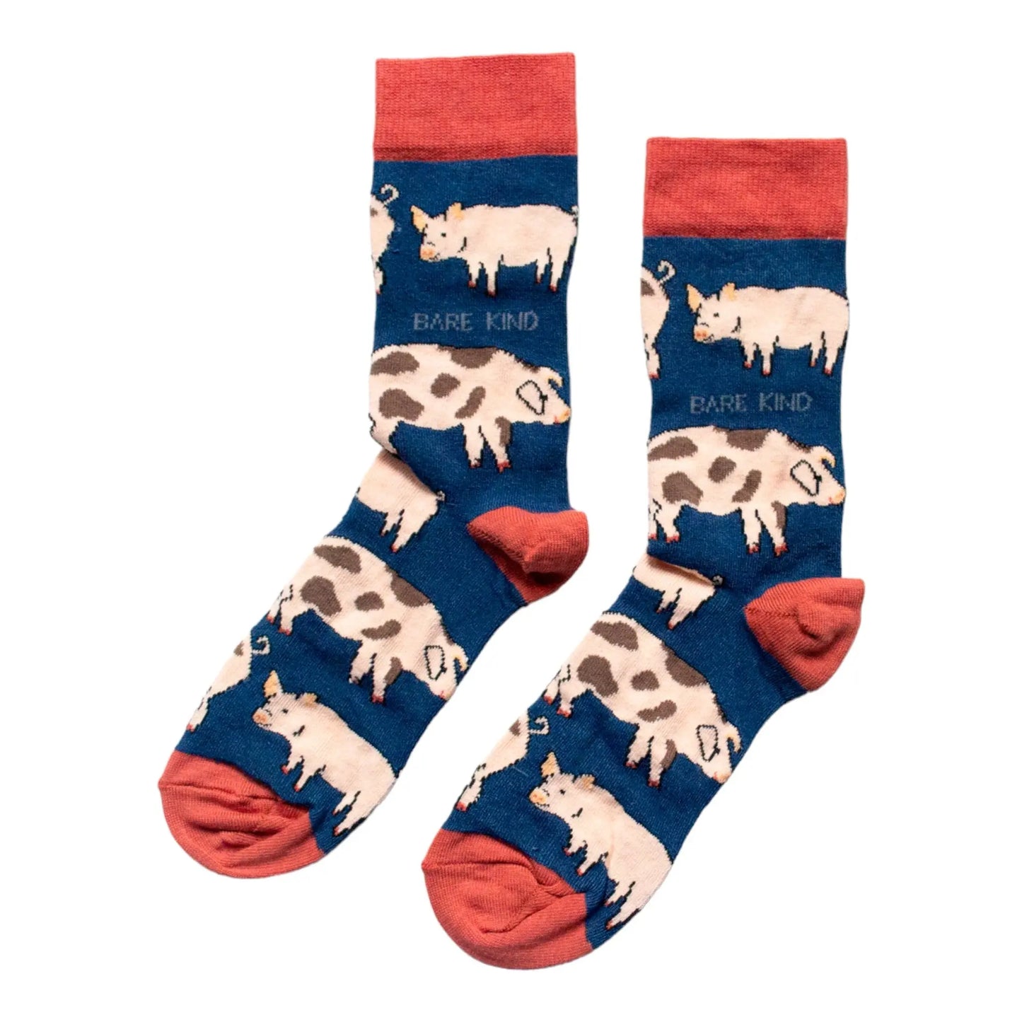 Save the Pigs Bamboo Socks Bare Kind