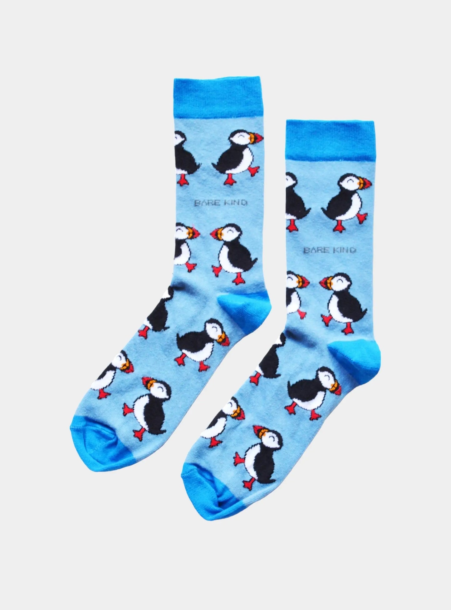 Save the Puffins Bamboo Socks Bare Kind