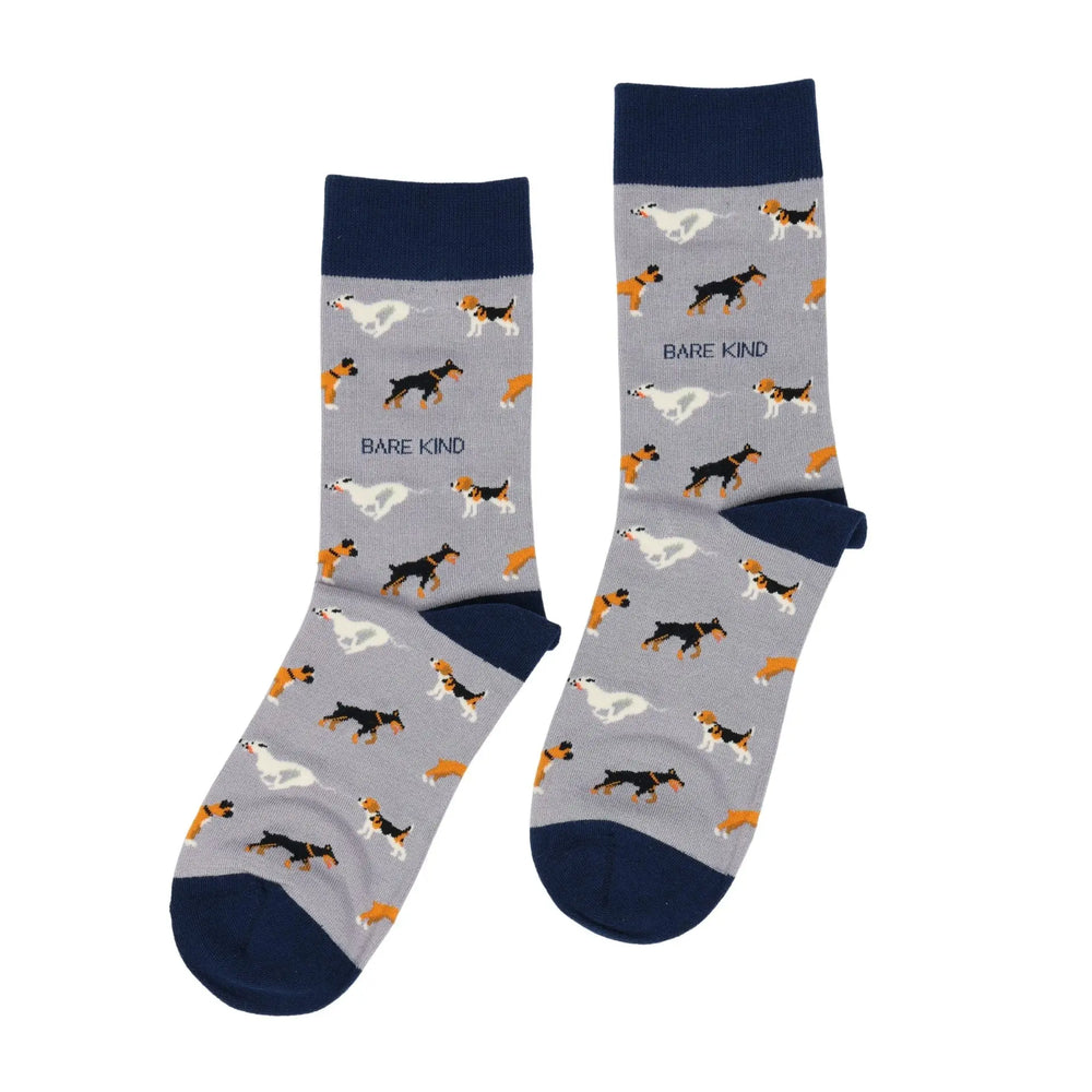 Save the Purple Dog Bamboo Socks Bare Kind