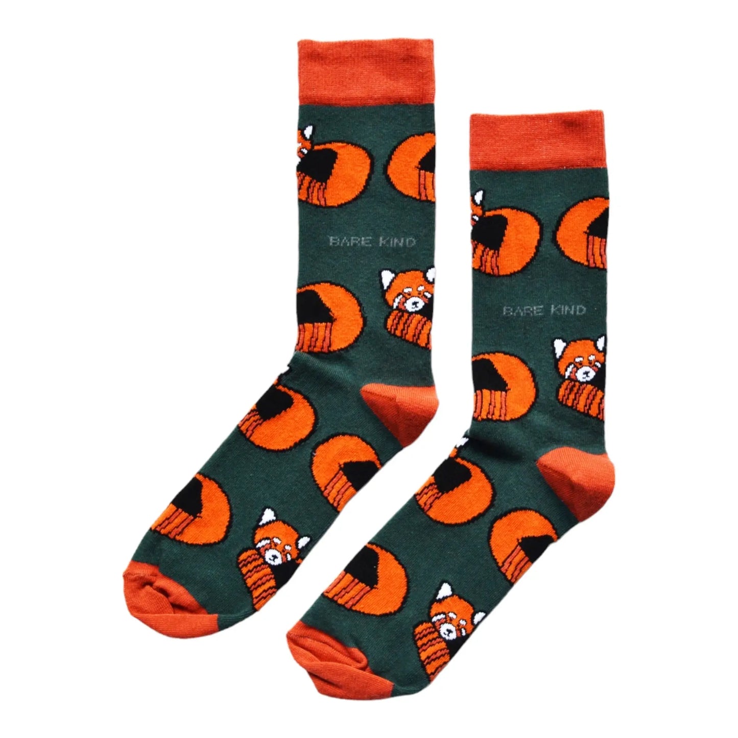 Save the Red Pandas Bamboo Socks Bare Kind