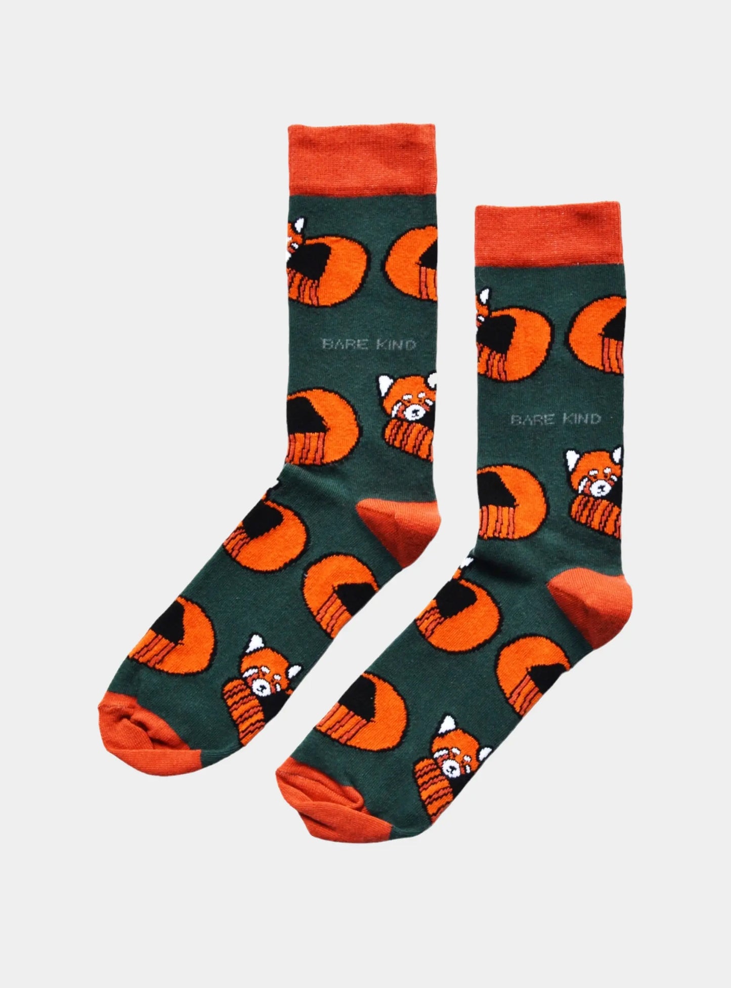 Save the Red Pandas Bamboo Socks Bare Kind