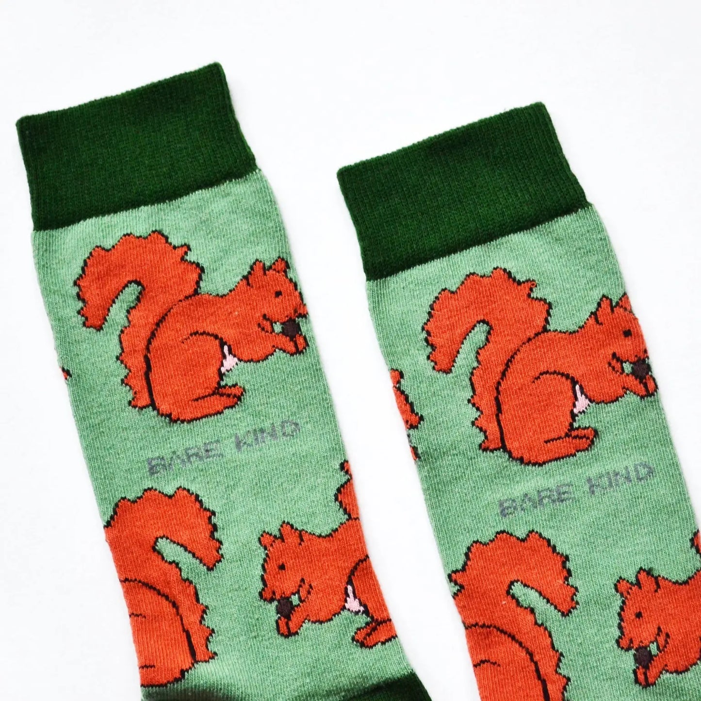 Save the Red Squirrels Bamboo Socks Bare Kind
