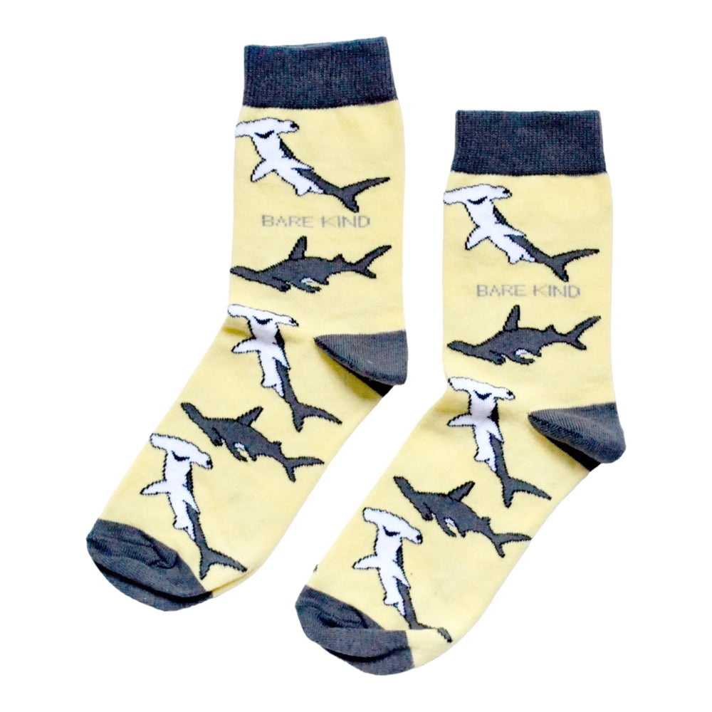 Save the Sharks Bamboo Socks Bare Kind