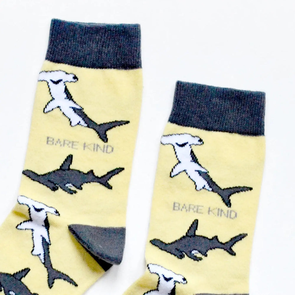 Save the Sharks Bamboo Socks Bare Kind