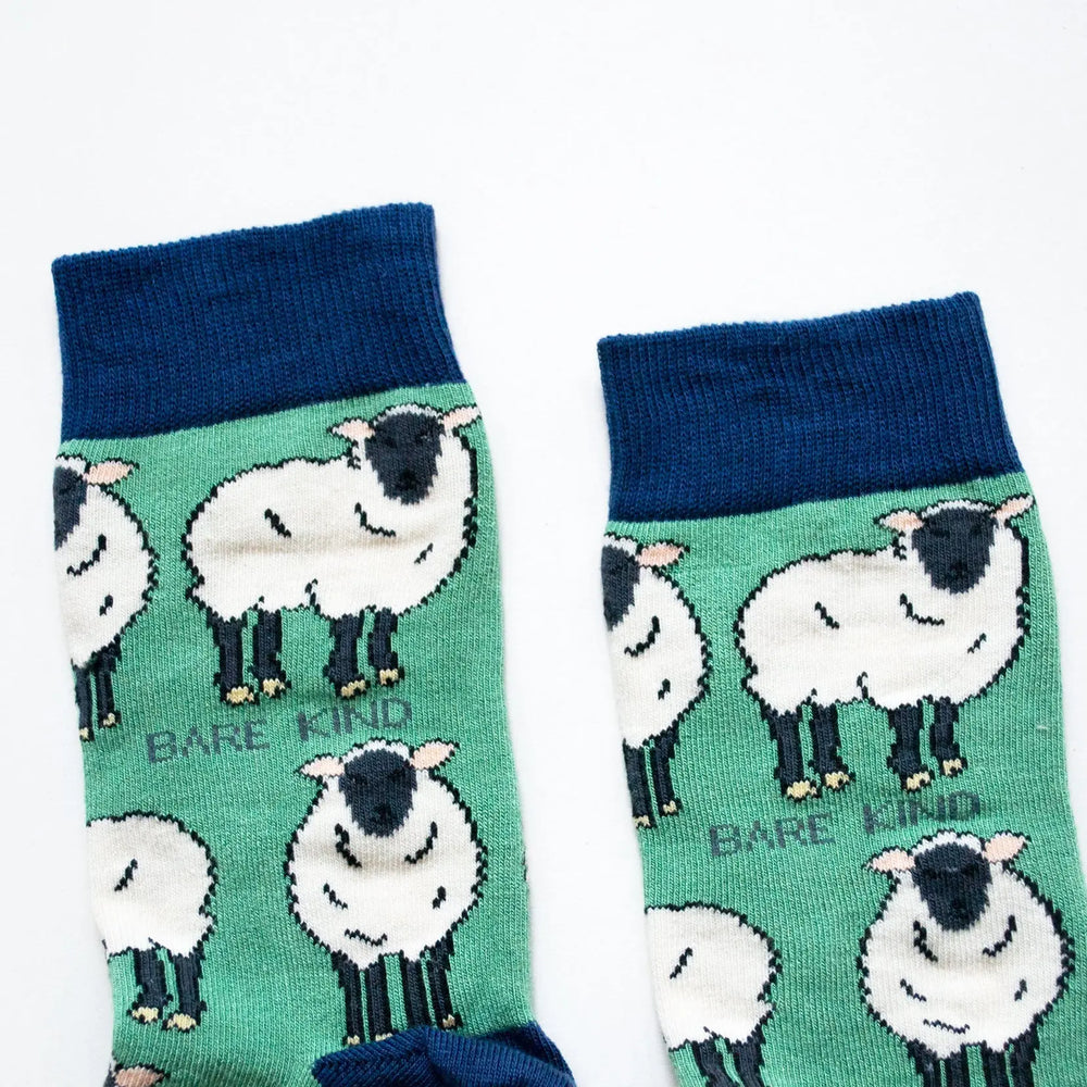 Save the Sheep Bamboo Socks Bare Kind
