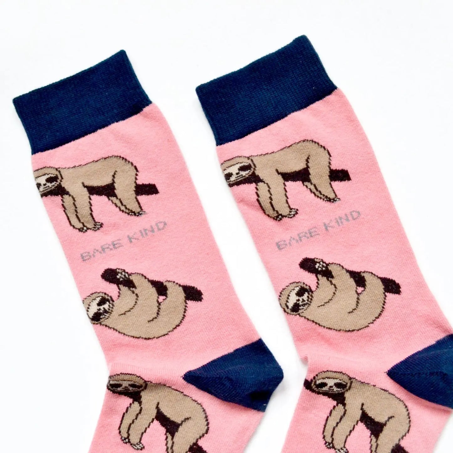 Save the Sloths Bamboo Socks Bare Kind